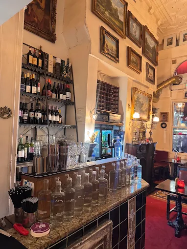 The bar at Millstone Restaurant, Dame Street, Dublin