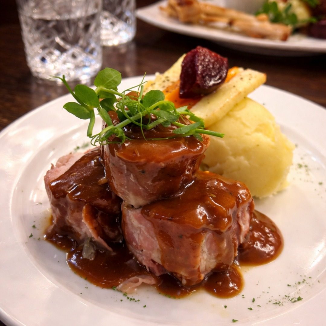 Dishes at Millstone Restaurant